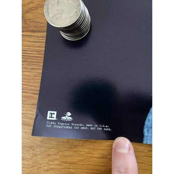 Eric Clapton 1994 From The Cradle Original Promo Poster 24x36 Never Displayed - Picture 4 of 6